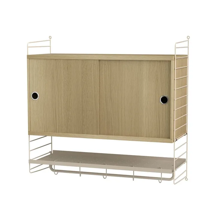 String sovrum ek & beige - Kombination F - String