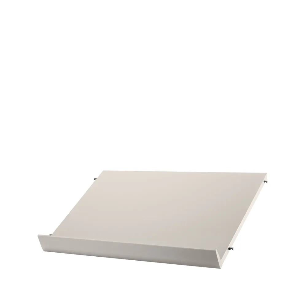 String tidskriftshylla trä, beige, 58x30 cm String