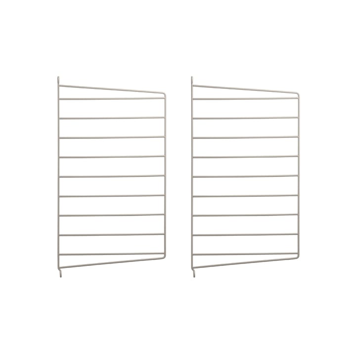String väggavel, beige, 50x30 cm, 2-pack String
