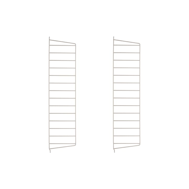 String väggavel - Beige, 75x20 cm, 2-pack - String