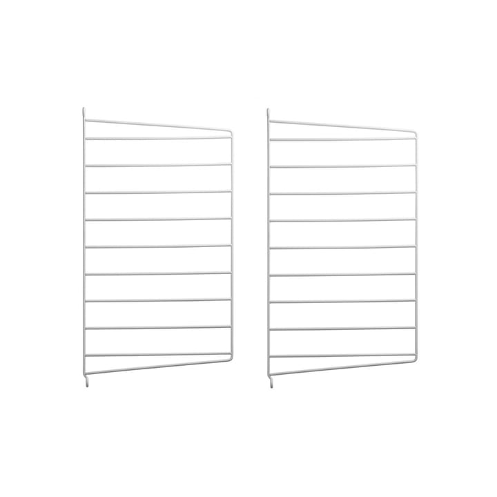 String väggavel, grå, 50x30 cm, 2-pack String