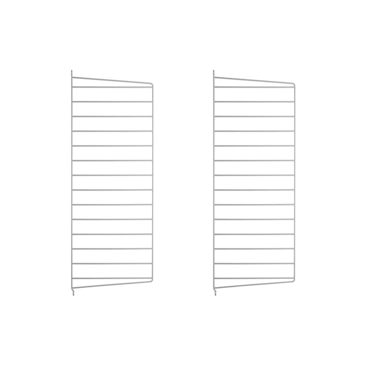String väggavel, grå, 75x30 cm, 2-pack String