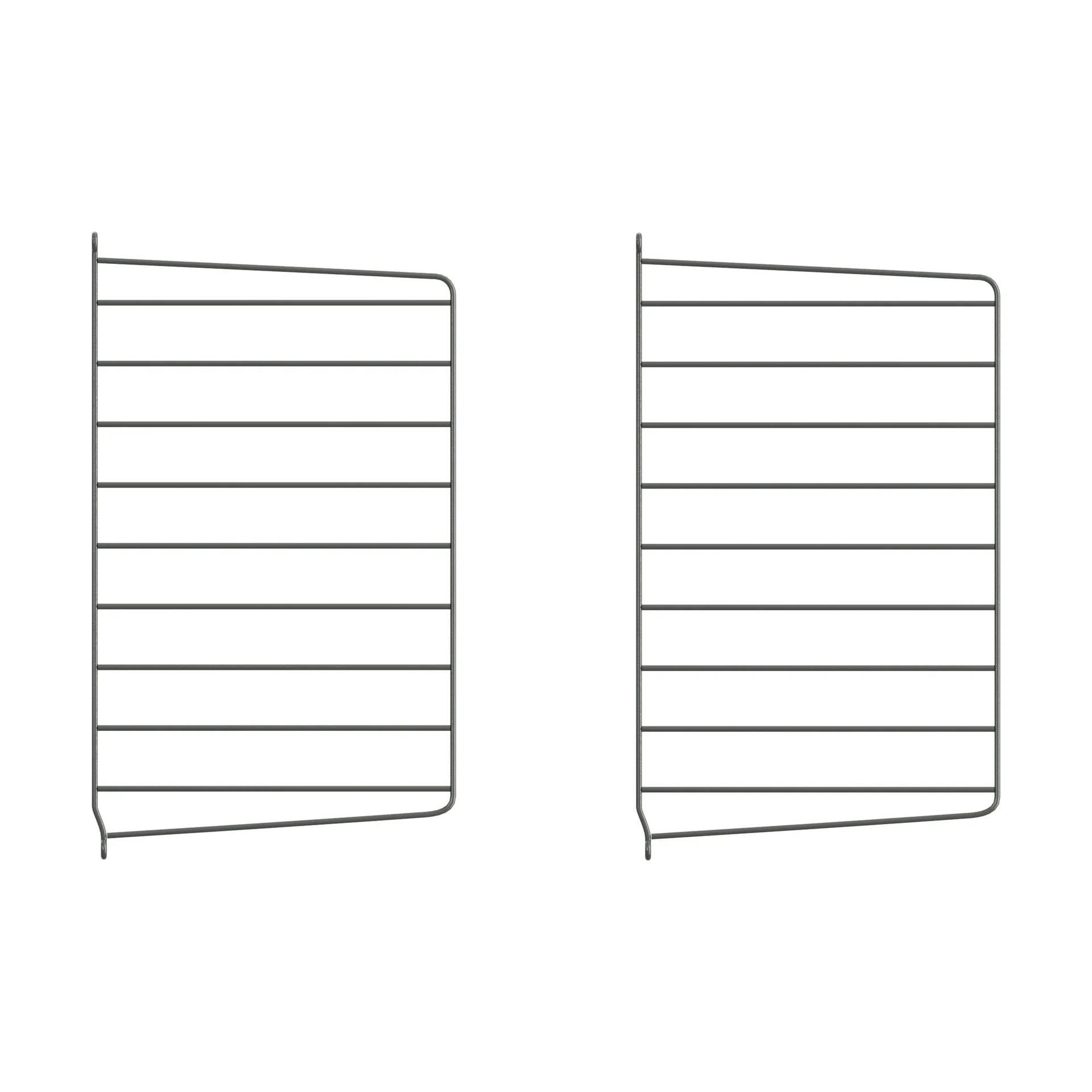 String väggavel, Mörkgrå, 50x30 cm, 2-pack String