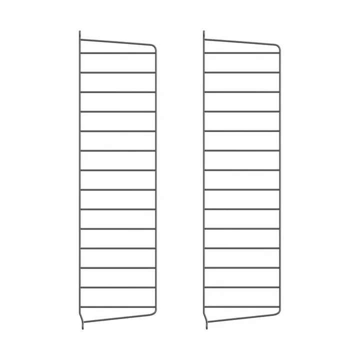 String väggavel - Mörkgrå, 75x20 cm, 2-pack - String