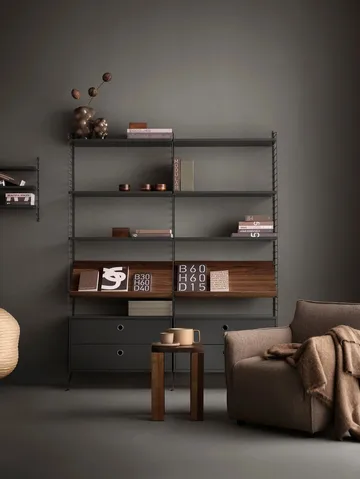 String väggavel - Mörkgrå, 75x30 cm, 1-pack - String