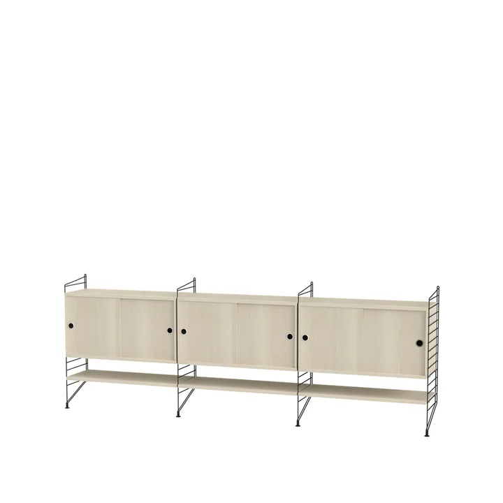 String vardagsrum ask & svart - Kombination F - String
