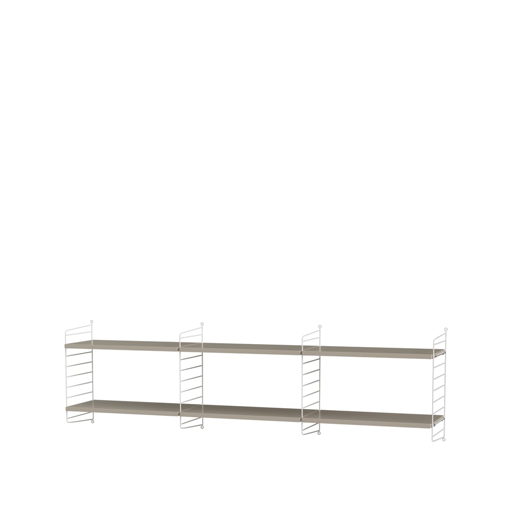 String vardagsrum beige & vit - Kombination O | Skandinavisk Design | Beige