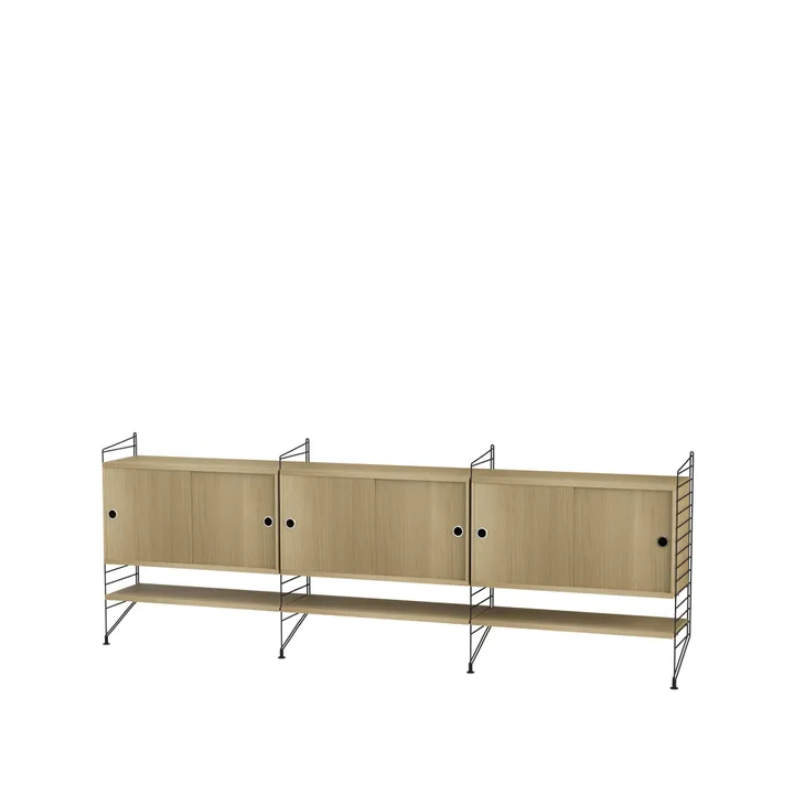 String vardagsrum ek & svart - Kombination F - String