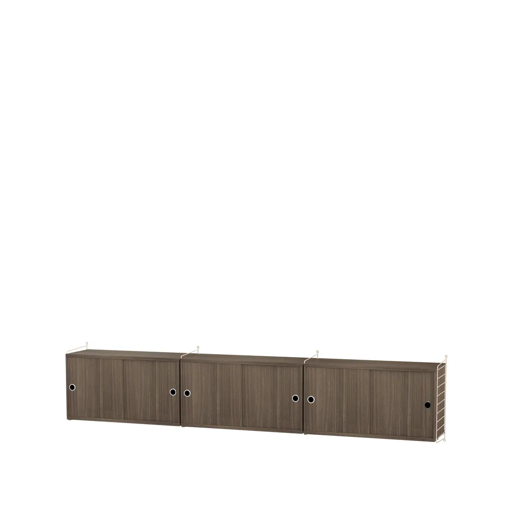 String vardagsrum valnöt & beige - Kombination D,  String
