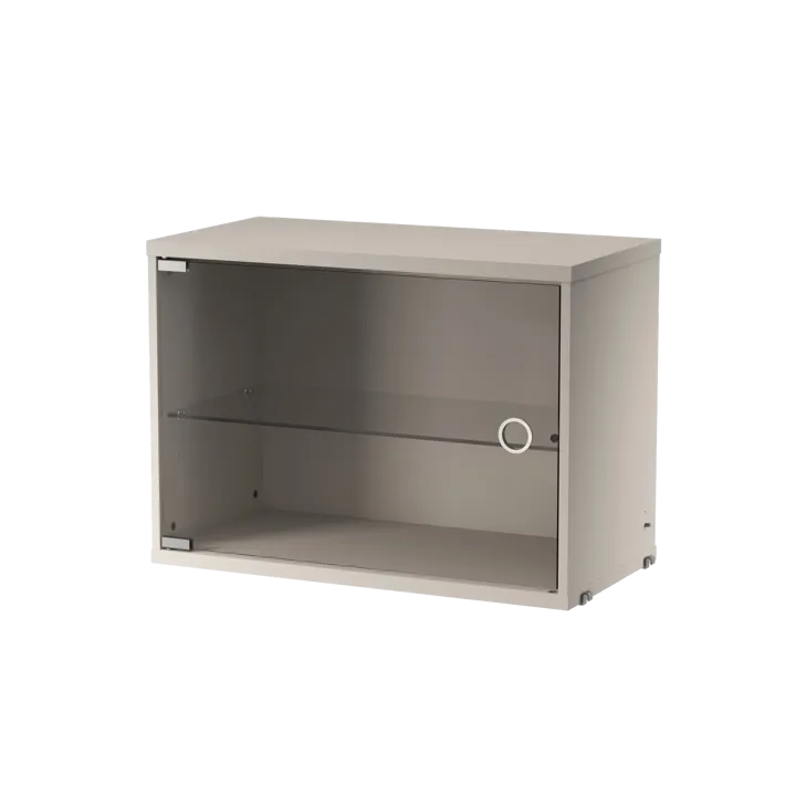 String vitrinskåp - Beige, 58x30 cm - String