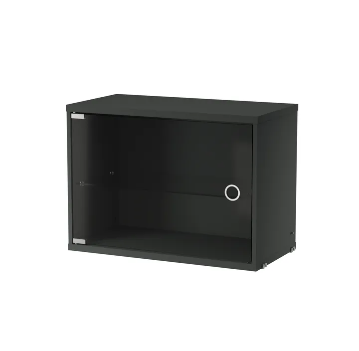 String vitrinskåp - Mörkgrå, 58x30 cm - String