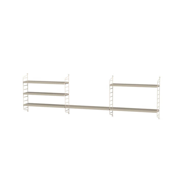 Stringhylla barnrum beige - Kombination H - undefined - String