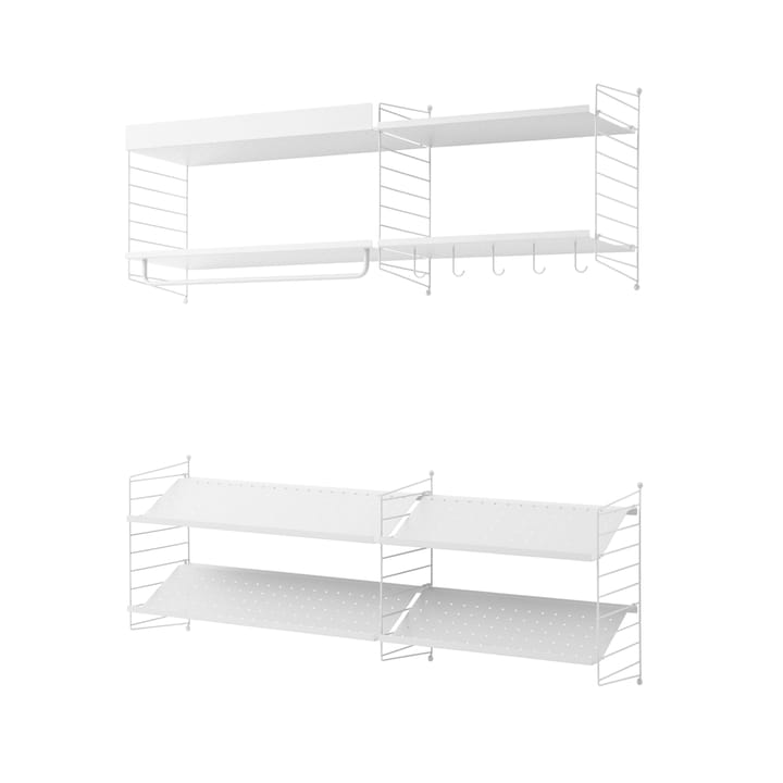 Stringhylla hall vit - kombination C - undefined - String