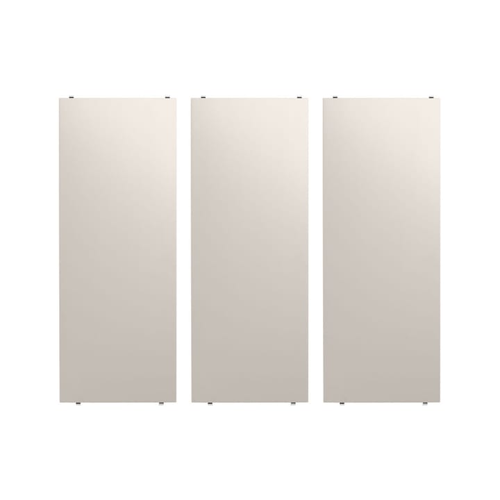 Stringhylla hyllplan - beige, 78x30 cm, 3-pack - String