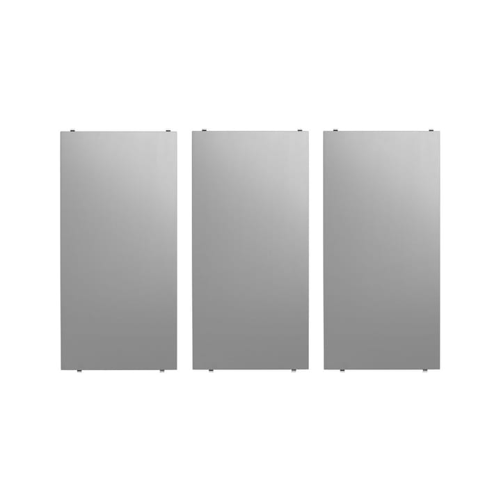 Stringhylla hyllplan - grå, 58x30 cm, 3-pack - String