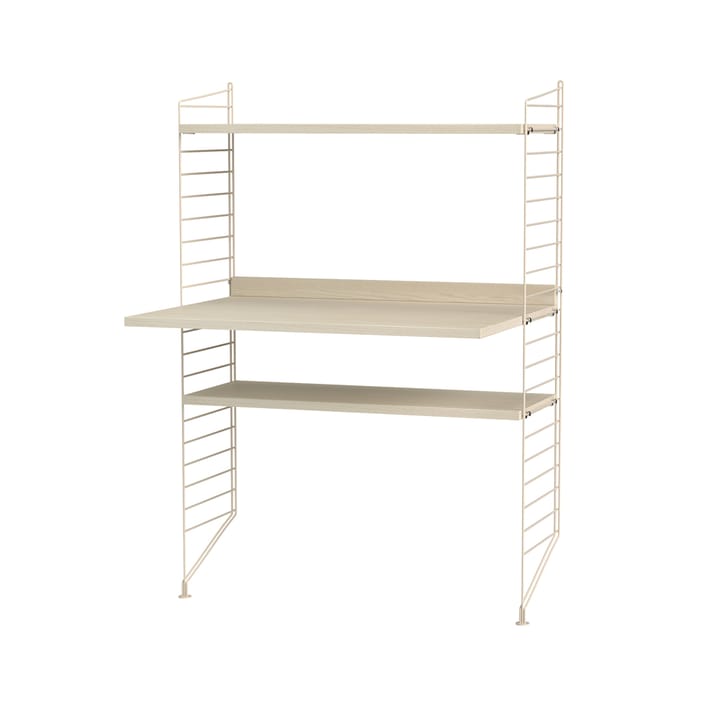 Stringhylla kontor ask & beige - Kombination H - undefined - String