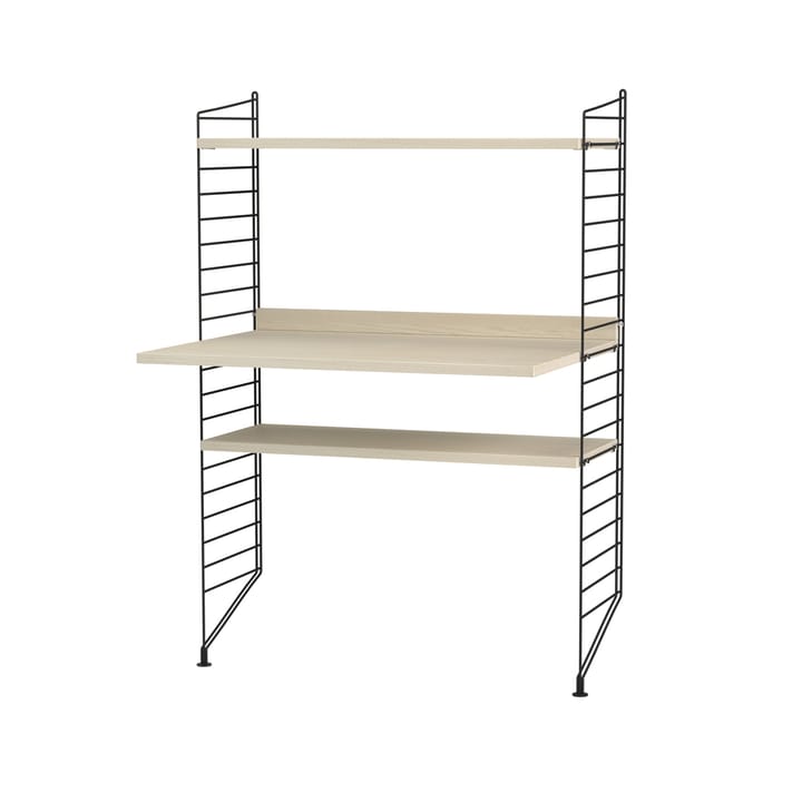 Stringhylla kontor ask & svart - Kombination H - undefined - String