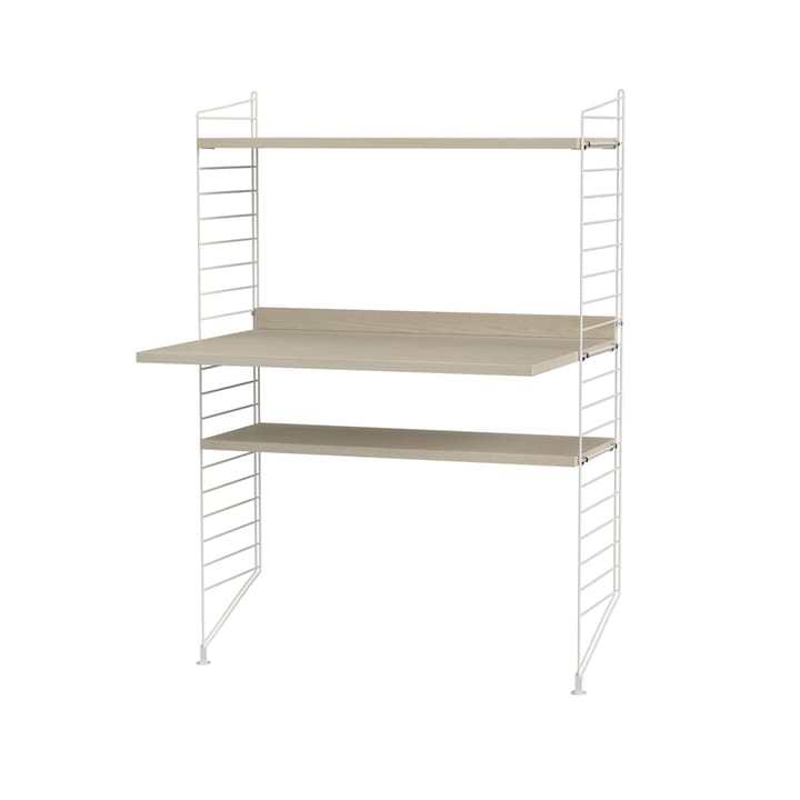 Stringhylla kontor ask & vit - Kombination H - undefined - String