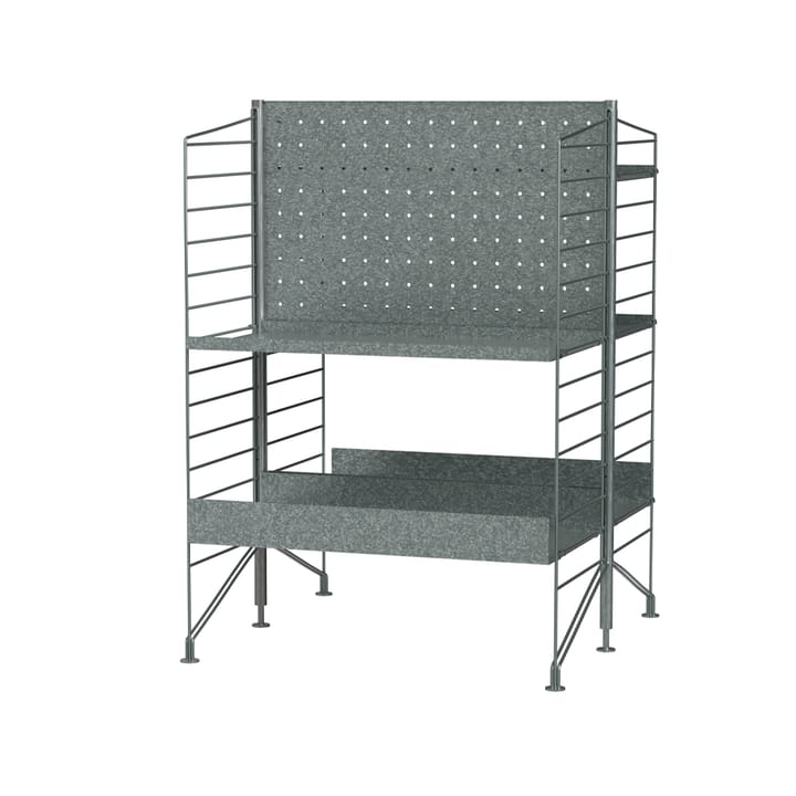 Stringhylla Outdoor Galvaniserad - Kombination J - undefined - String