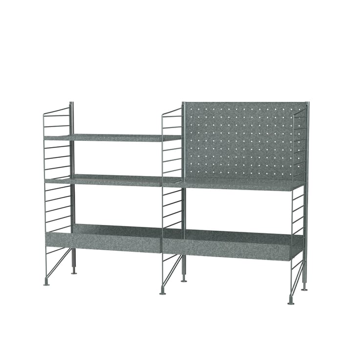 Stringhylla Outdoor Galvaniserad - Kombination K - undefined - String