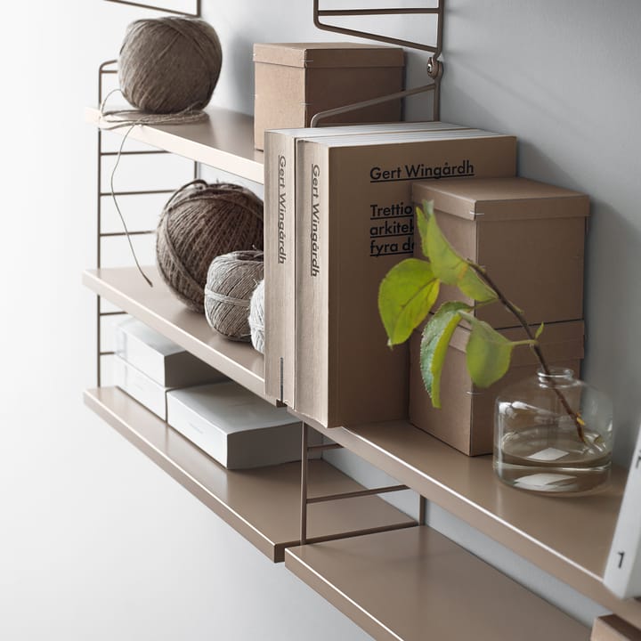 Stringhylla Pocket beige, Beige String