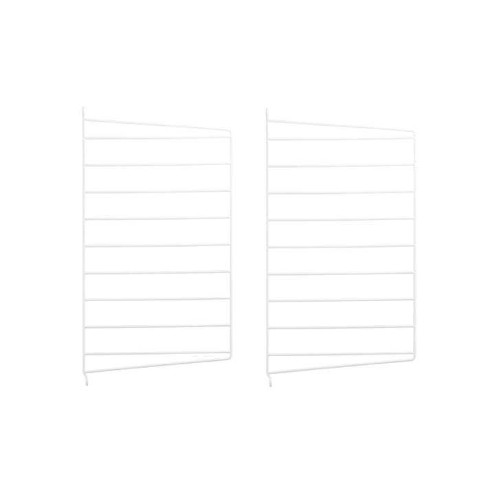 Stringhylla väggavel - vit, 50x30 cm, 2-pack - String