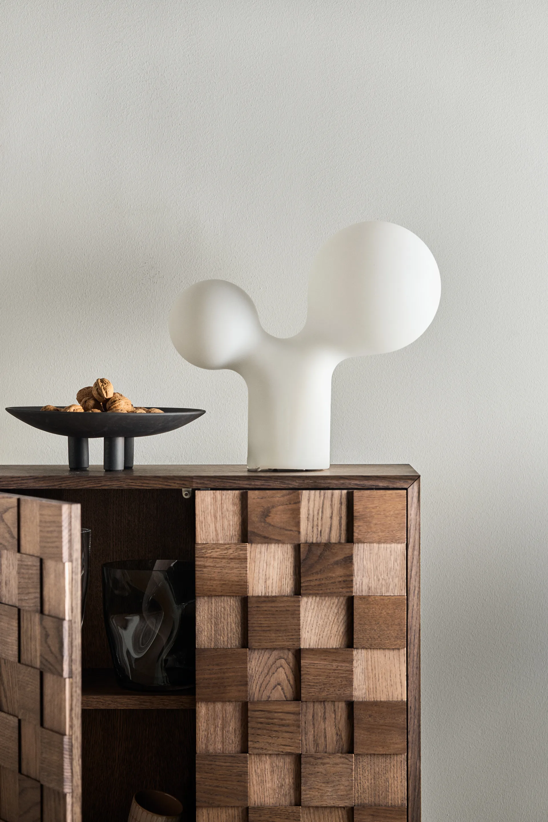 Double Bubble bordslampa, Small Studio Eero Aarnio