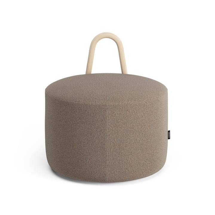 Amstelle puff mellan med hjul ask naturlack, Main Line Flax 23 Swedese