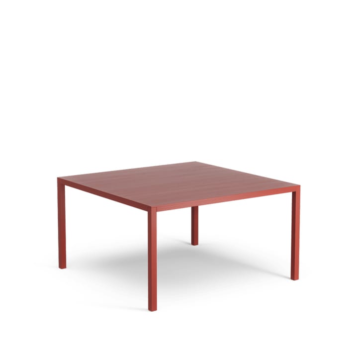 Bespoke loungebord, oxide red, ek lack, h.60 cm Swedese
