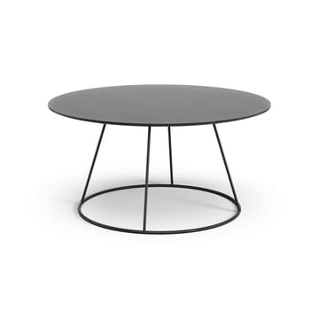 Breeze bord slät skiva Ø80 cm - Svart - Swedese
