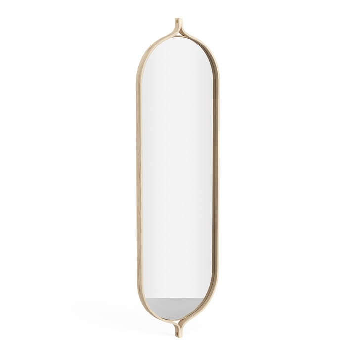 Comma Oblong spegel 135 cm, Ask lackad Swedese