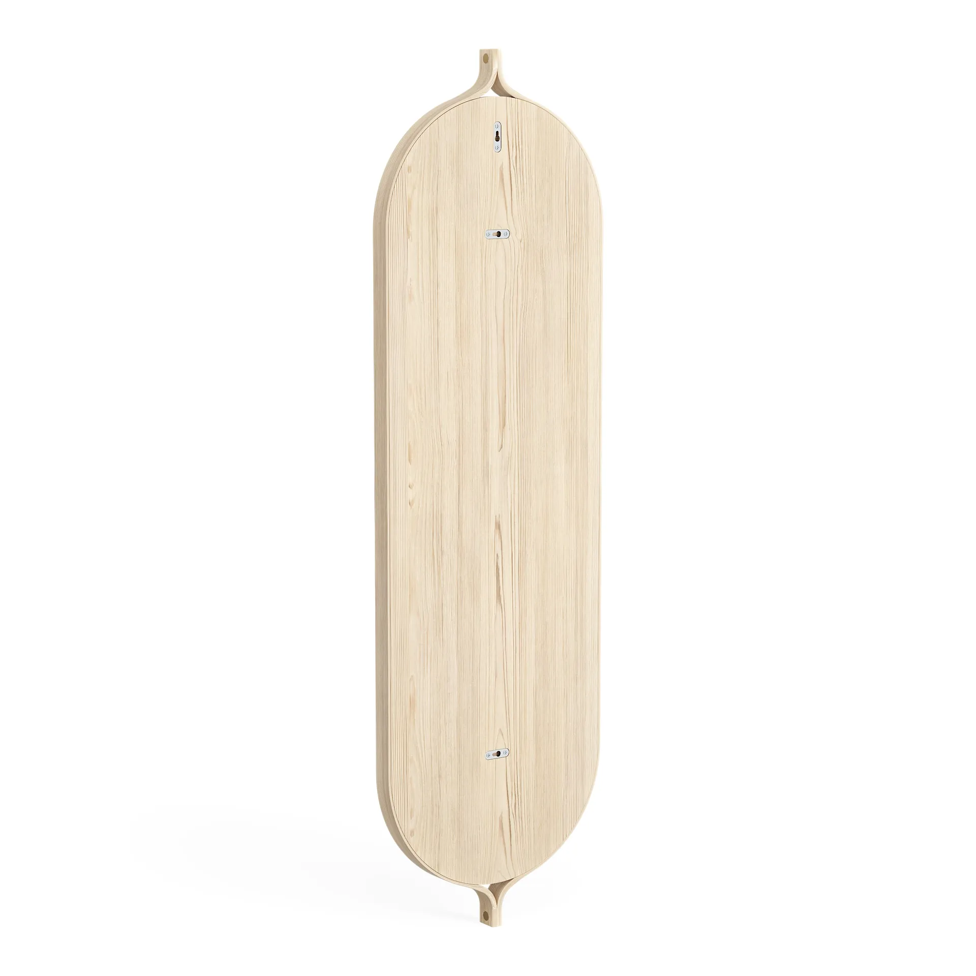 Comma Oblong spegel 135 cm, Ask lackad Swedese