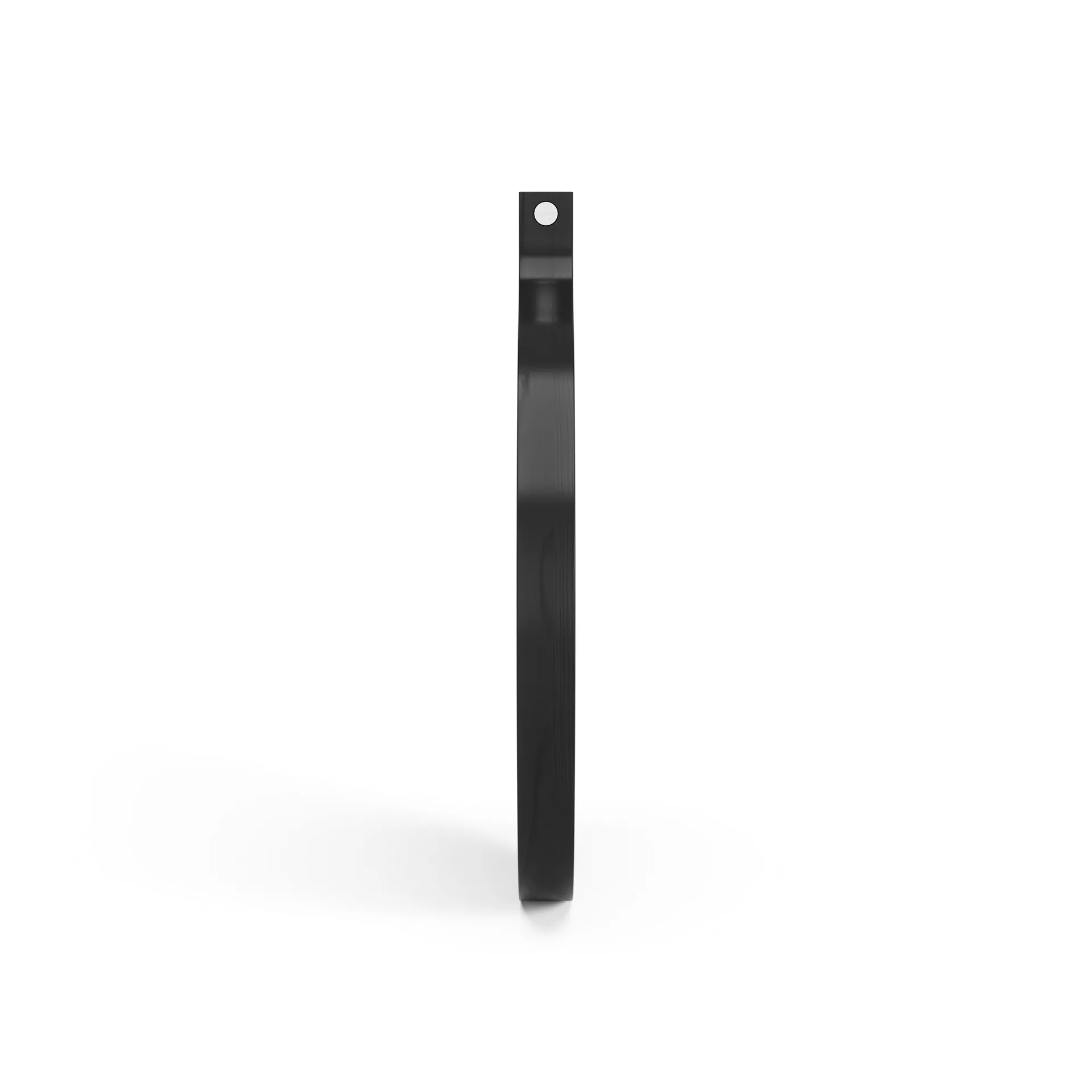 Comma Spegel rund Ø40 cm, Ask svartbetsad Swedese