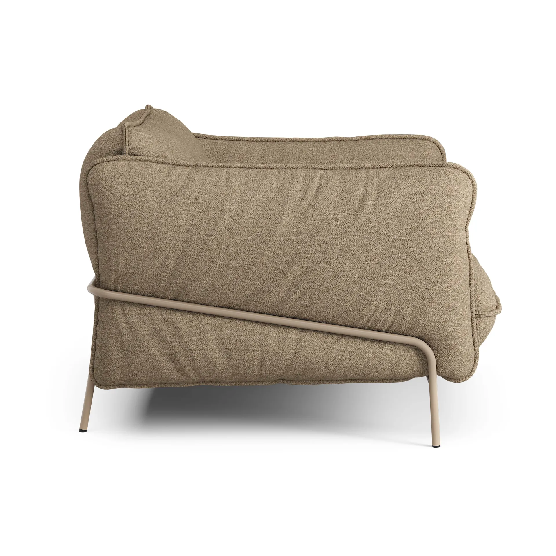 Continental fåtölj, Barnum 04 Juta-nutmeg Swedese