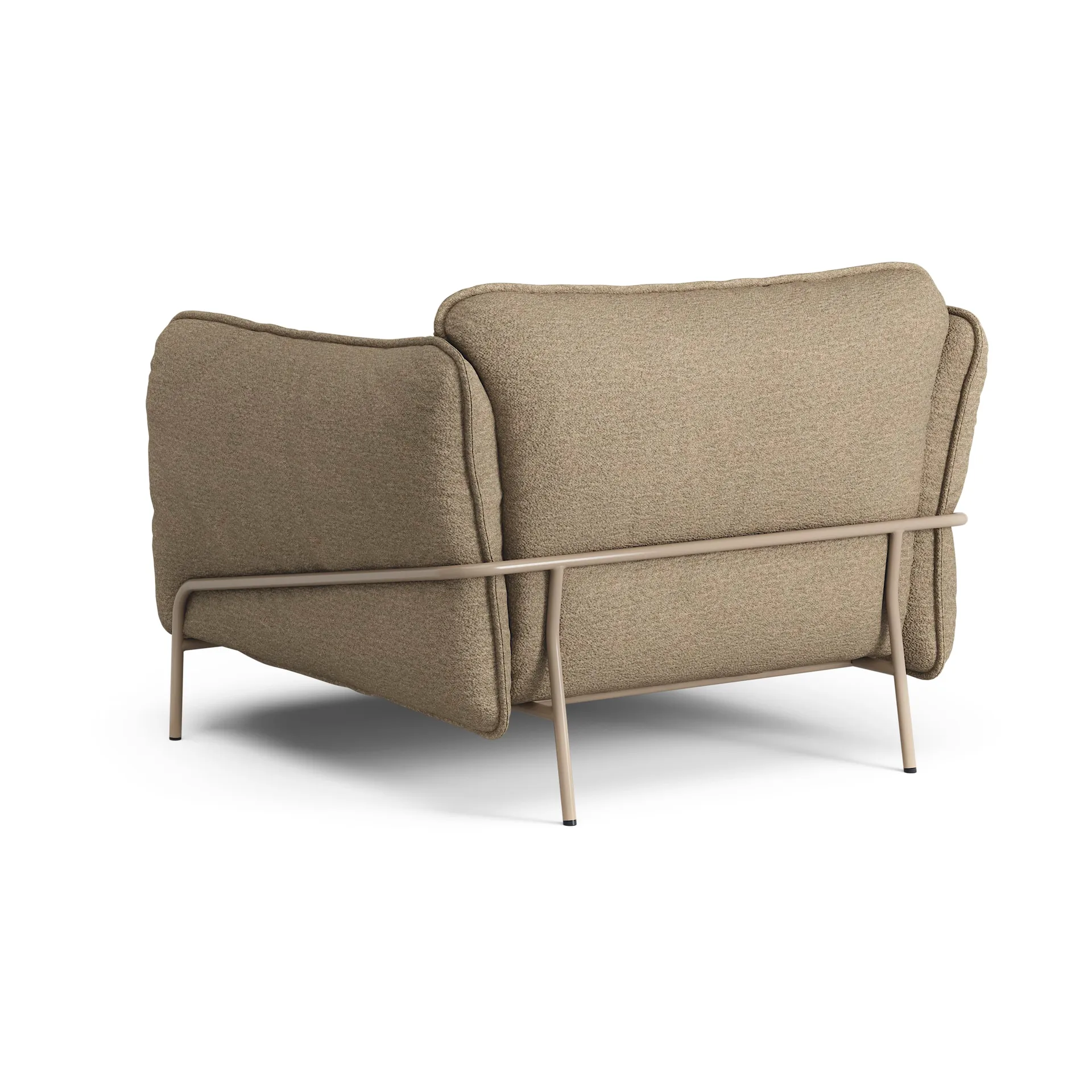 Continental fåtölj, Barnum 04 Juta-nutmeg Swedese