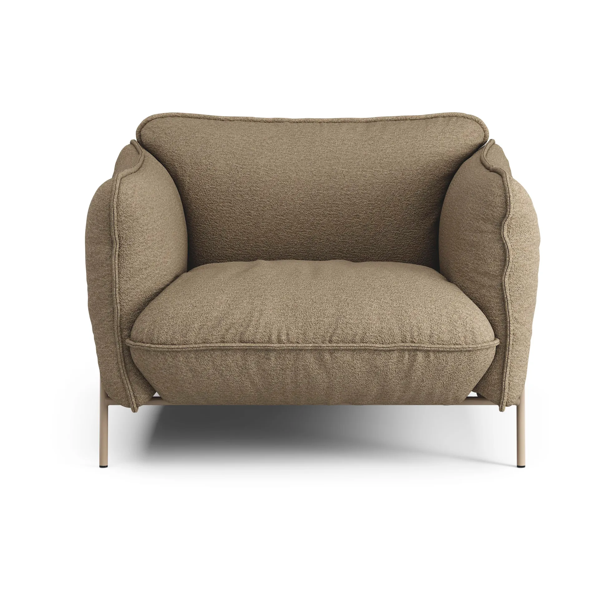 Continental fåtölj, Barnum 04 Juta-nutmeg Swedese