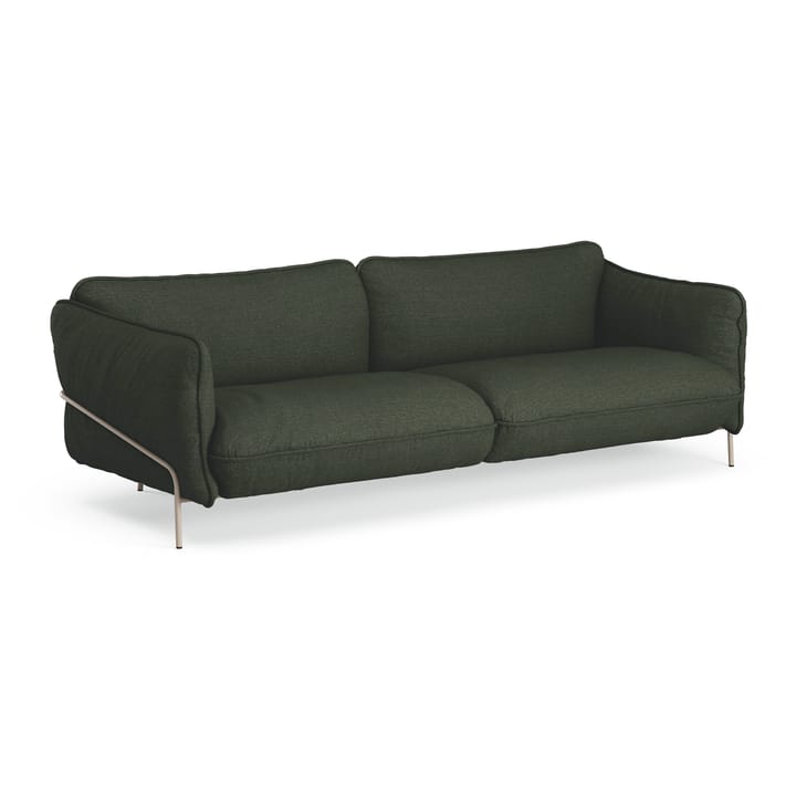 Continental soffa 3-sits 228 cm - Barnum 09 Pine-stålram nutmeg - Swedese
