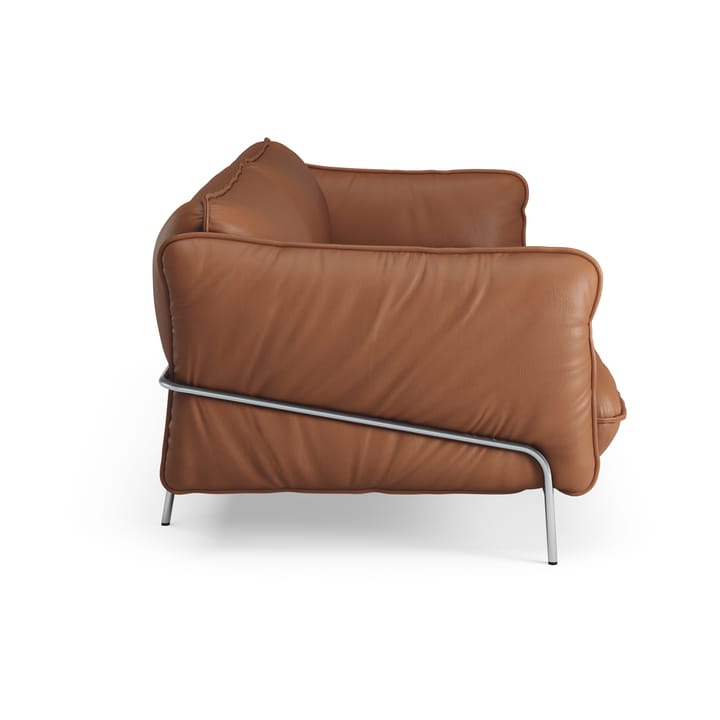 Continental soffa 3-sits 228 cm, Cognac 43404-krom Swedese