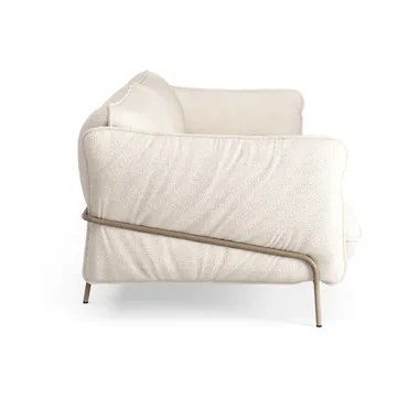 Continental soffa - Barnum 01 Off white-nutmeg - Swedese