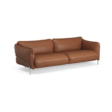 Continental soffa - Cognac 43404-krom - Swedese