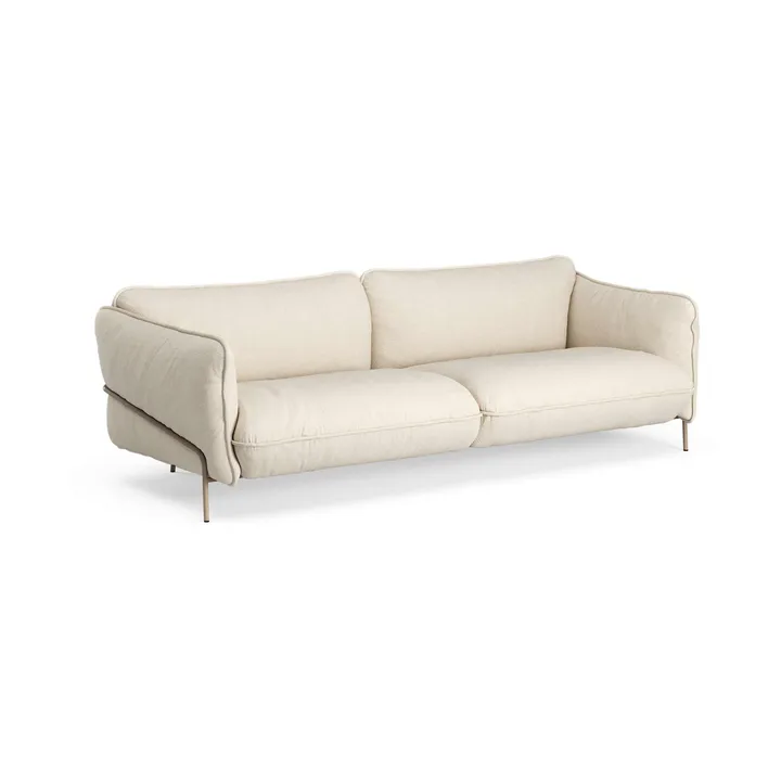 Continental soffa - Sealife Light beige/white-nutmeg - Swedese