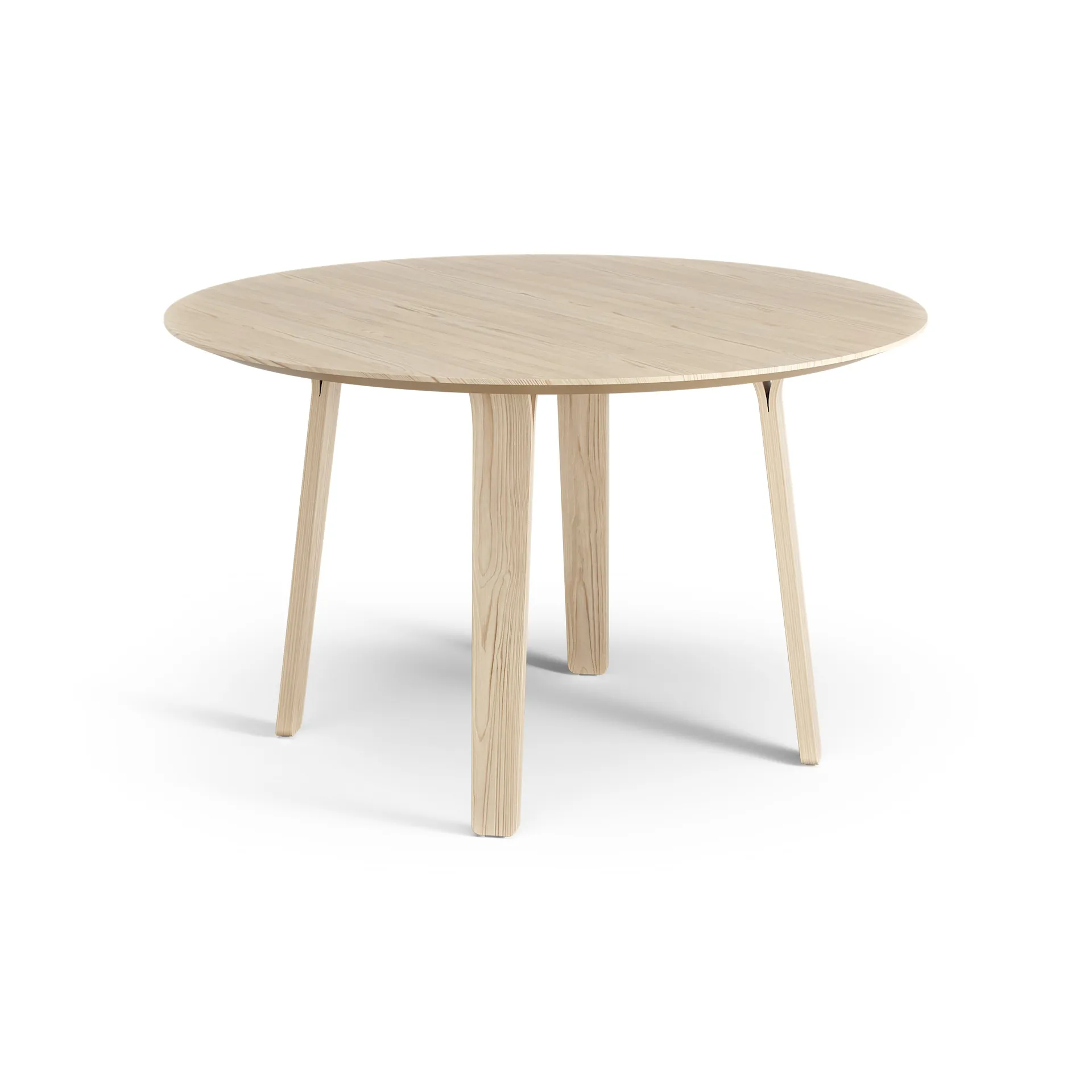 Divido bord Ø120 cm, Ask lackad Swedese