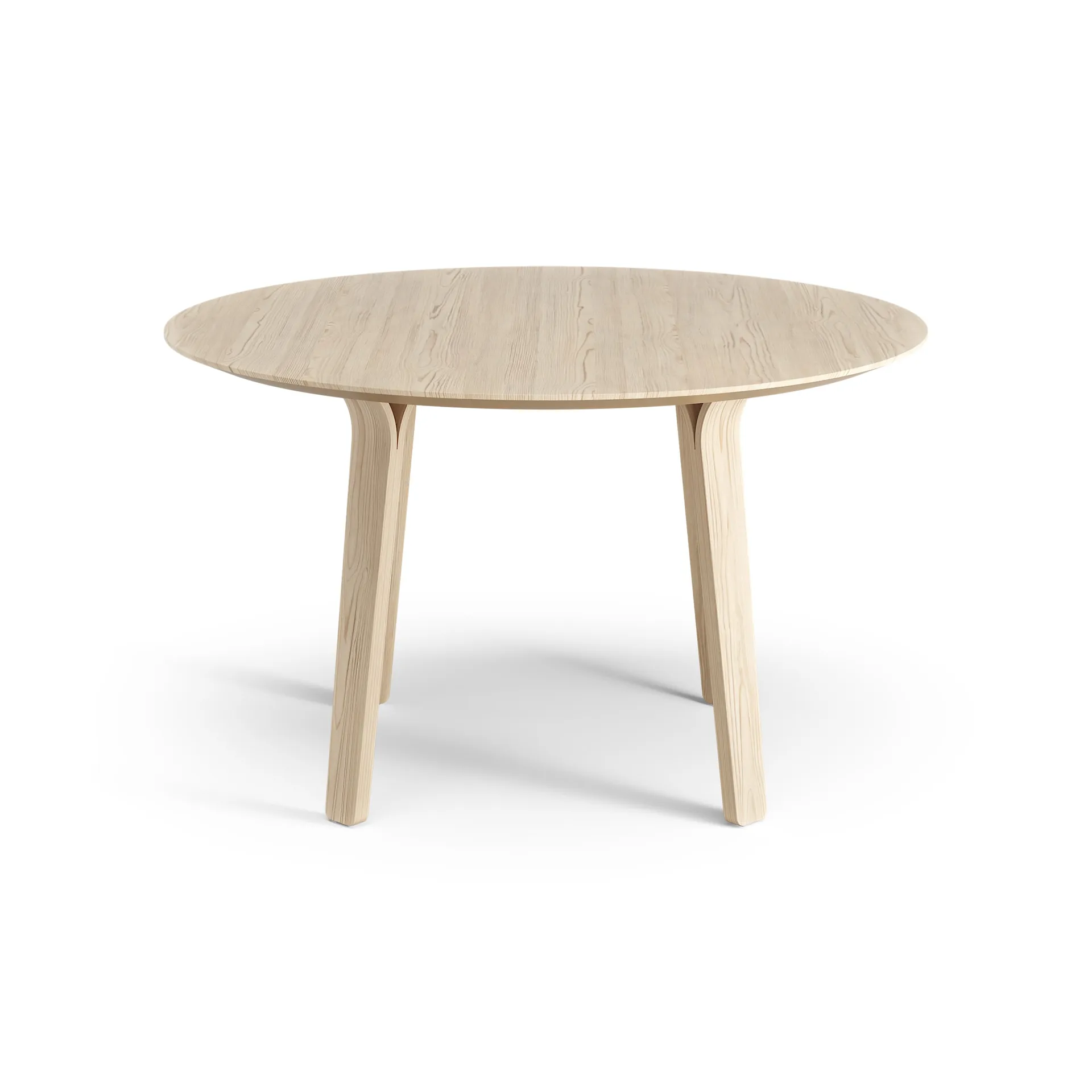 Divido bord Ø120 cm, Ask lackad Swedese