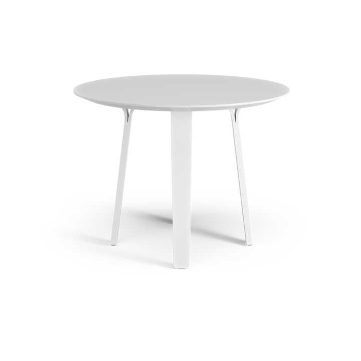 Divido matbord - vit, ø95cm, vitlaserade askben - Swedese