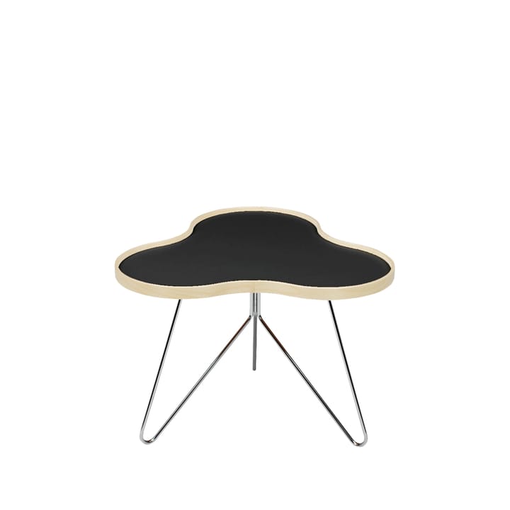 Flower bord litet 66x62 cm - H45cm-svart-björkkant-kromstativ - Swedese