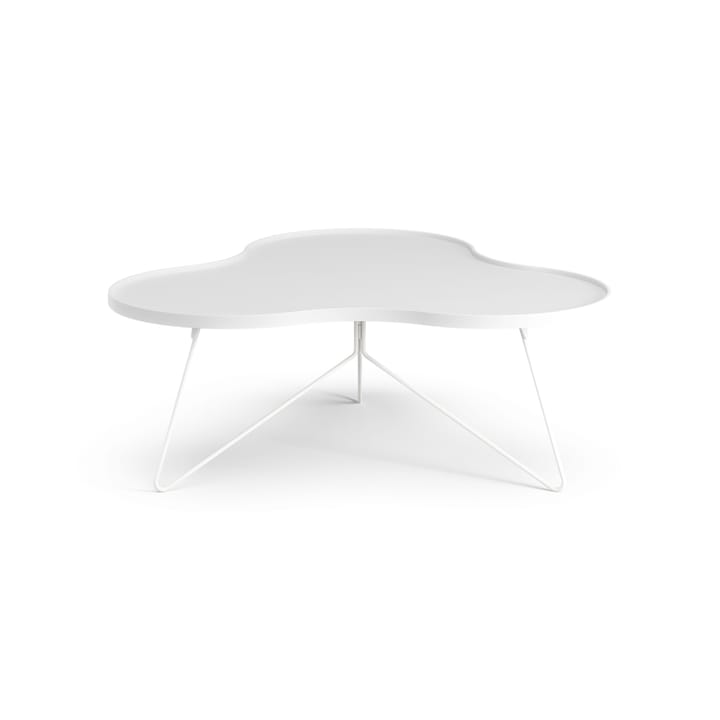 Flower mono bord 107x114 cm, H45 cm Ask vitlaserad Swedese