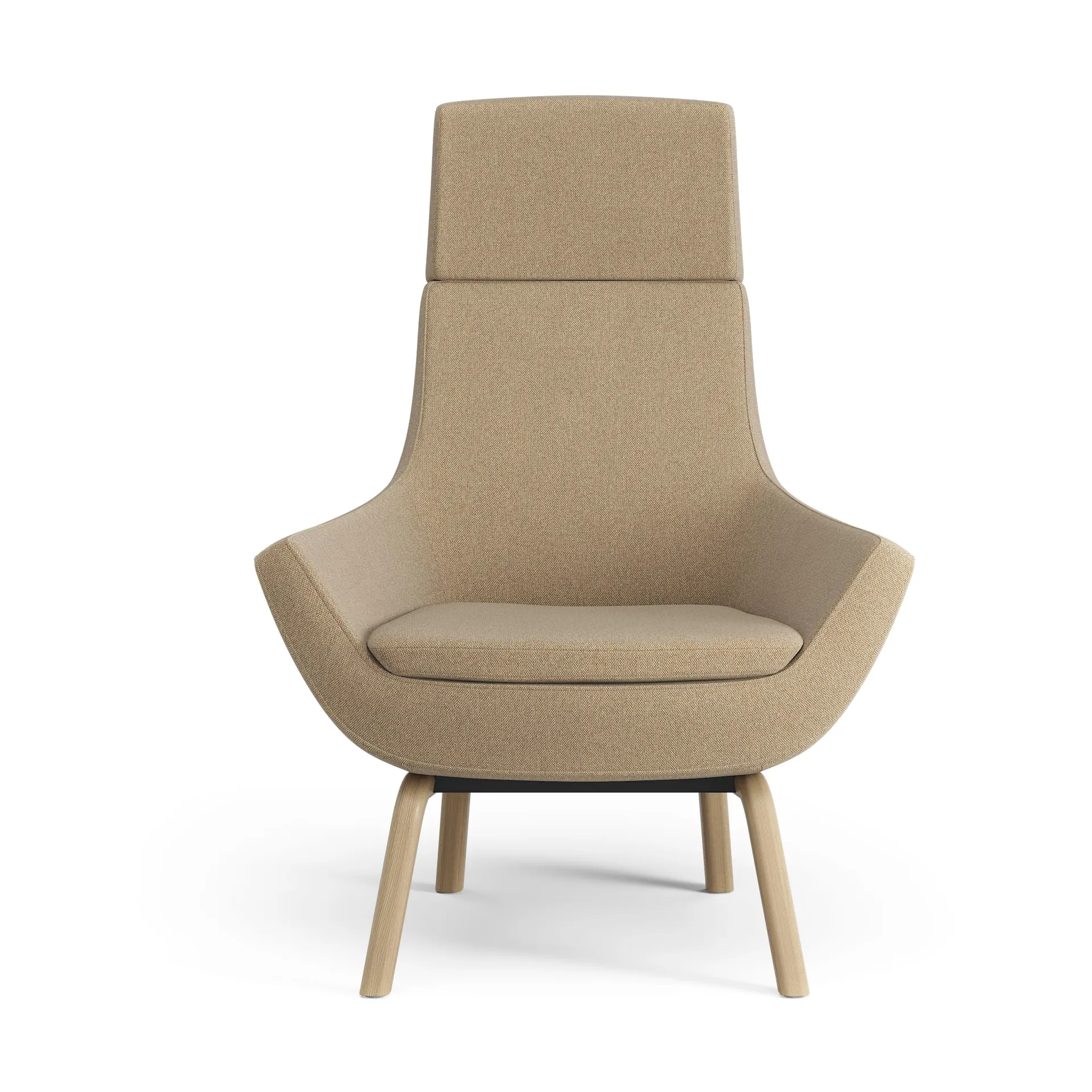 Happy fåtölj hög, MLF 12 Mordon-ask ekbets Swedese