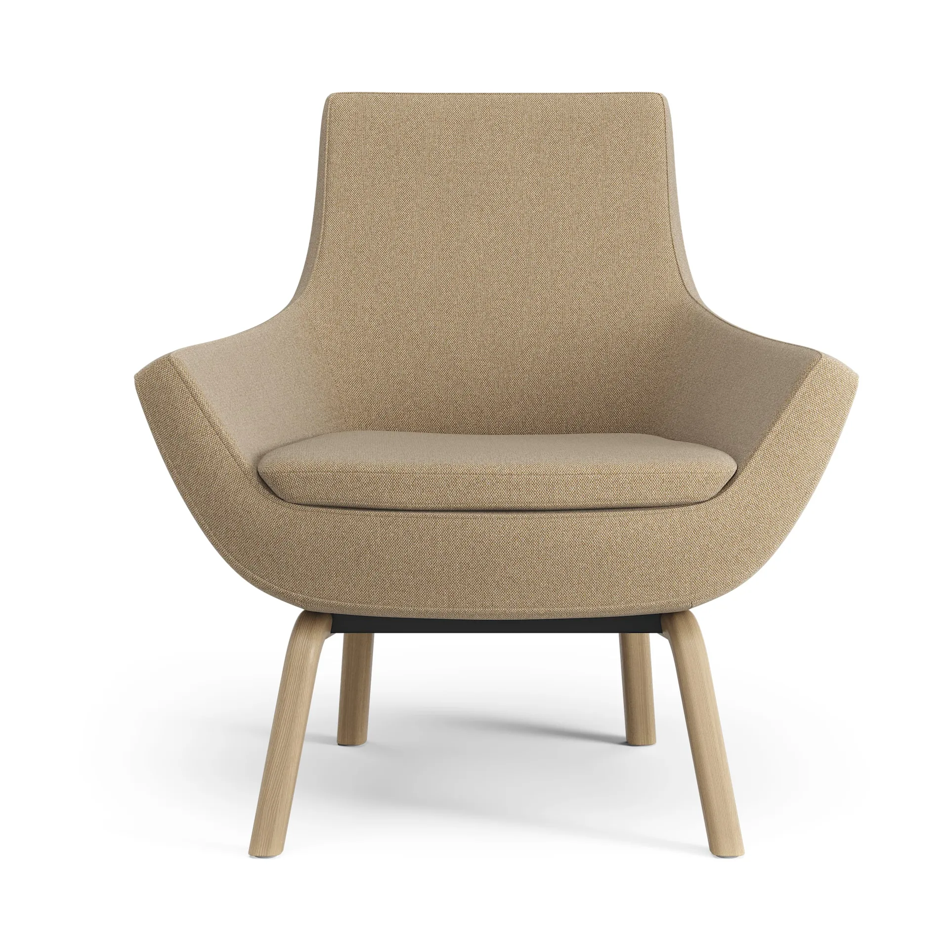 Happy fåtölj låg, MLF 12 Mordon-ask ekbets Swedese