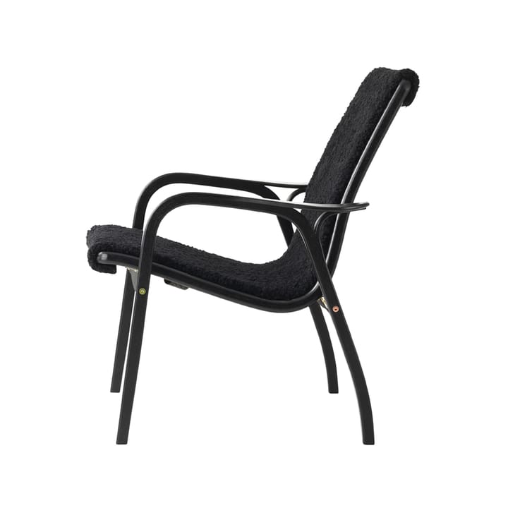 Laminett fåtölj Black Edition - Svartlaserad bok - Swedese