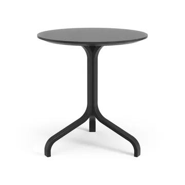 Lamino bord Ø46x49 cm - Bok svartbetsad - Swedese